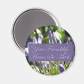 Friendship Magnet Magneet (Voorkant / Achterkant)