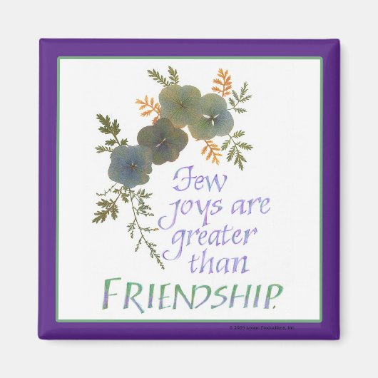 Friendship Magnet Magneet (Voorkant)