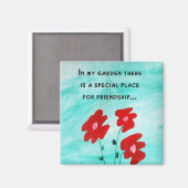 Friendship Magnet Magneet (Voorkant / Achterkant)