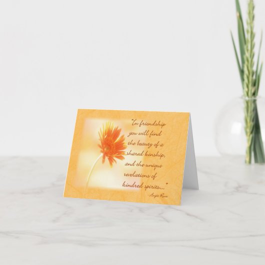 Friendship Note-Kaart Kaart (Voorkant)