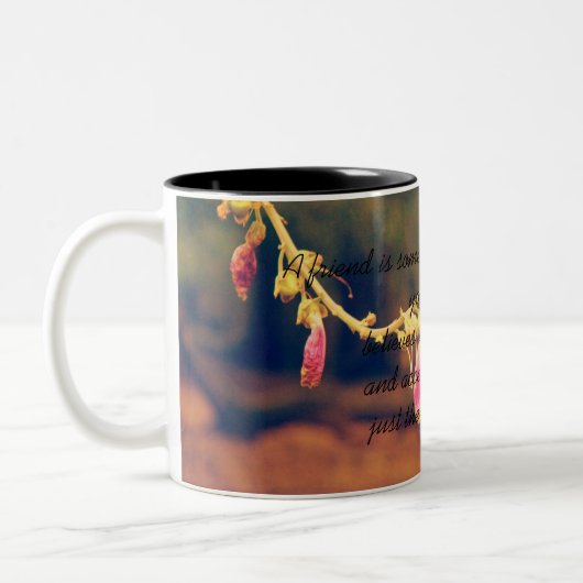 Friendship Poem Mug (Gauche)