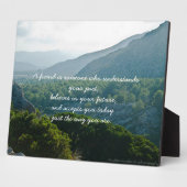 Friendship Proverb Plaque Fotoplaat (Zijkant)