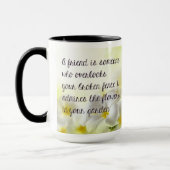 Friendship Quote Coffee Mok (Links)
