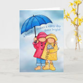 Friendship Shines Bright - Carte de voeux (Fleur jaune)