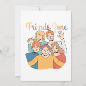 Friendship Squad Graphic Kaart (Achterkant)