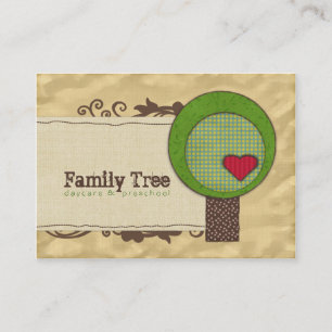 Friendship Tree Chubby Cartes de visite