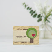 Friendship Tree Chubby Cartes de visite (Debout devant)