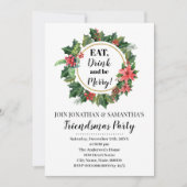 Friendsmas kerstfeest kaart (Voorkant)