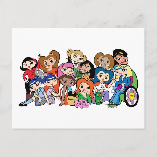 Friendz Briefkaart (Voorkant)