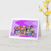 Friendz-Kaart Kaart (Gele Bloem)