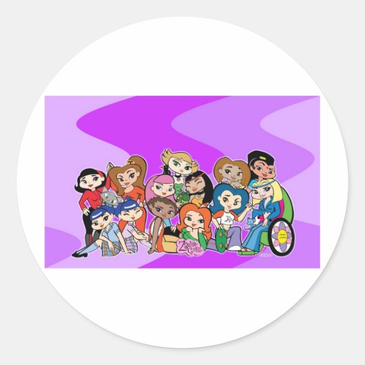 Friendz Stickers (Voorkant)