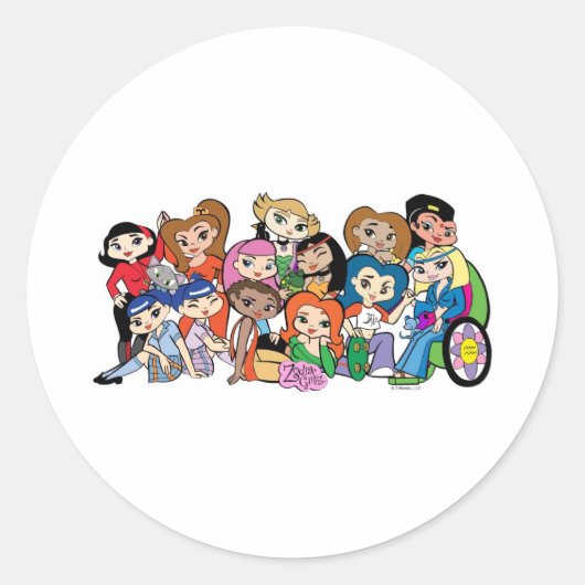 Friendz Stickers (Voorkant)