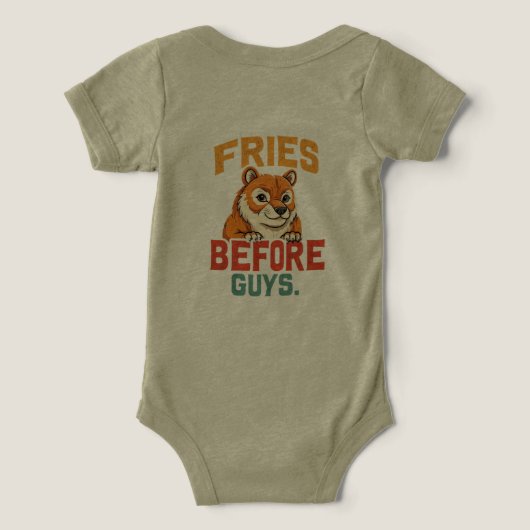 "Fries avant les garçons" (Design Verso)