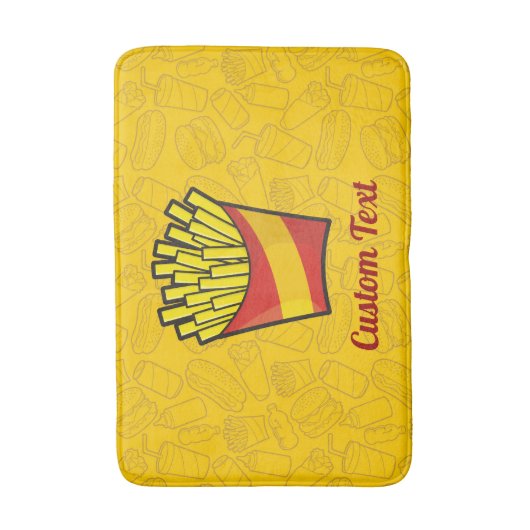 Fries Bath Mat (Voorkant Verticaal)
