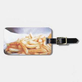 Fries Delicious Bagagelabel