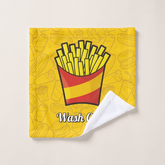Fries françaises (Gant de toilette)