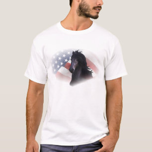Fries paard t-shirt