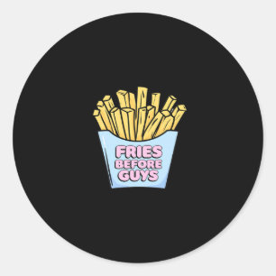 Fries voor jongens Sticker