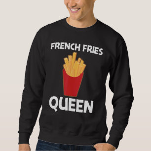 Fries voor vrouwen Moeder Aardappel Fry Fast Food Trui
