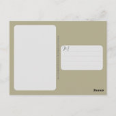 Friese Paard - Briefkaart (Achterkant)