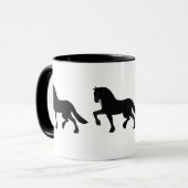 Friese Paarden Mok (Voorkant links)
