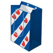 Friese papa medium cadeauzakje (Voorkant Gekanteld)