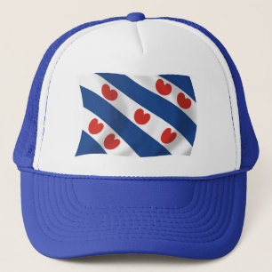 Friese Vlag Hoed Trucker Pet