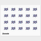 Friese Vlag Sticker (Vel)