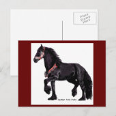 Friesian Dance Briefkaarten (Voorkant / Achterkant)