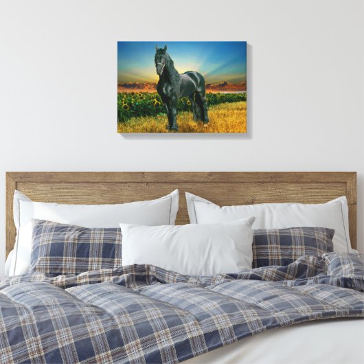 Friesian DIAMOND II - Toile enveloppée (Insitu(Chambre))