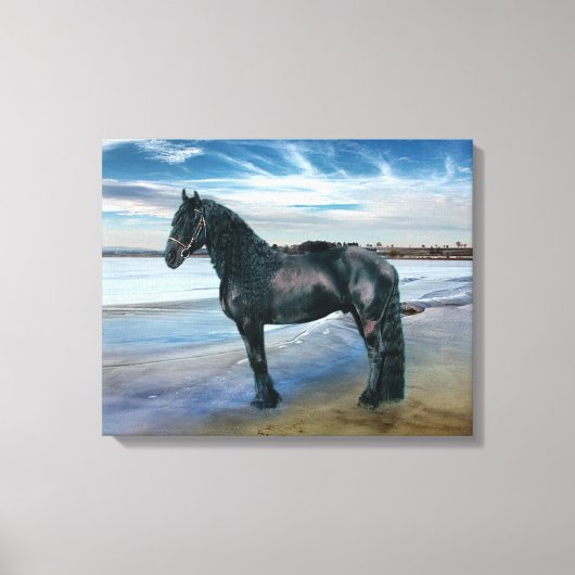 Friesian DIAMOND III - Toile enveloppée (Recto)