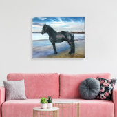 Friesian DIAMOND III - Toile enveloppée (Insitu(Salon))