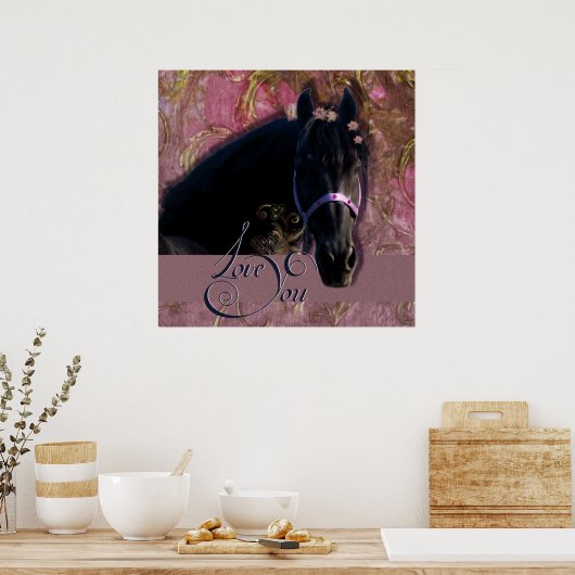 Friesian DIAMOND Portrait - Poster (Cuisine)