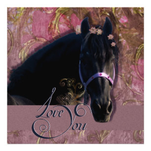 Friesian DIAMOND Portret - Foto afdrukken Afdruk
