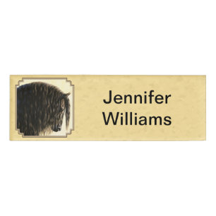 Friesian Draft Horse Yellow Naambadge