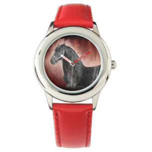 Friesian Fire Horloge