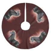 Friesian Fire Kerstboom Rok (Voorkant)