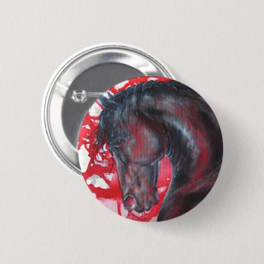 Friesian Fury Button Pin (Voorkant /achterkant)