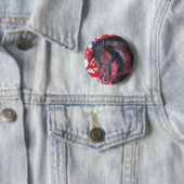 Friesian Fury Button Pin (In situ)