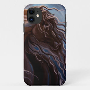 Friesian Horse iPhone 11 Hoesje
