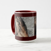 Friesian Horse Eye Mok (Voorkant links)