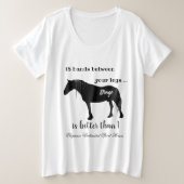 Friesian Horse Lover's Funny Dire 2 (Design devant)