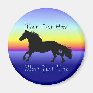 Friesian Horse Magnet Magneet