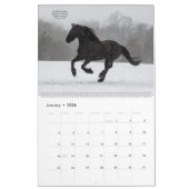 Friesian Horses with Bible Verses 2021 Kalender (Jan 2026)