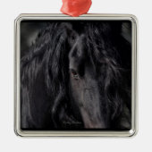 Friesian Intimate Metalen Ornament (Voorkant)