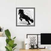 Friesian Power Print (Thuiskantoor)