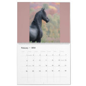 Friesian Stallion Wolfert 467 Sport Kalender (Feb 2026)