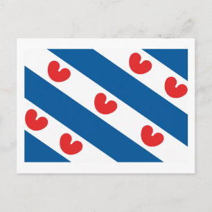 Friesland Flag Briefkaart