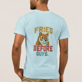 "Friet voor jongens" T-shirt (Achterkant)