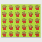 frietontwerp cadeaupapier (Vlak)